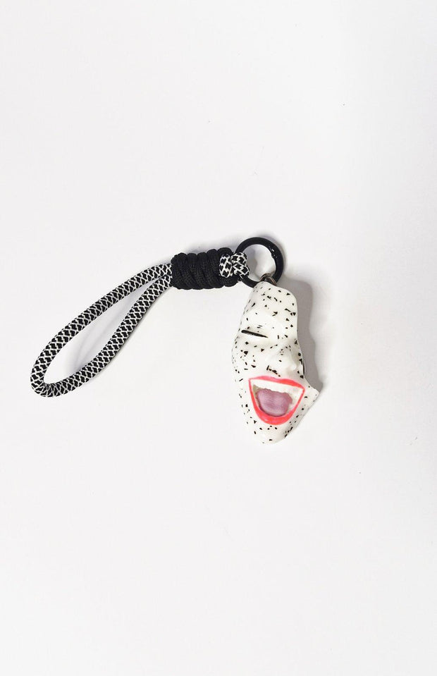 Keychain — Smile Classy Moon by Modernista Art