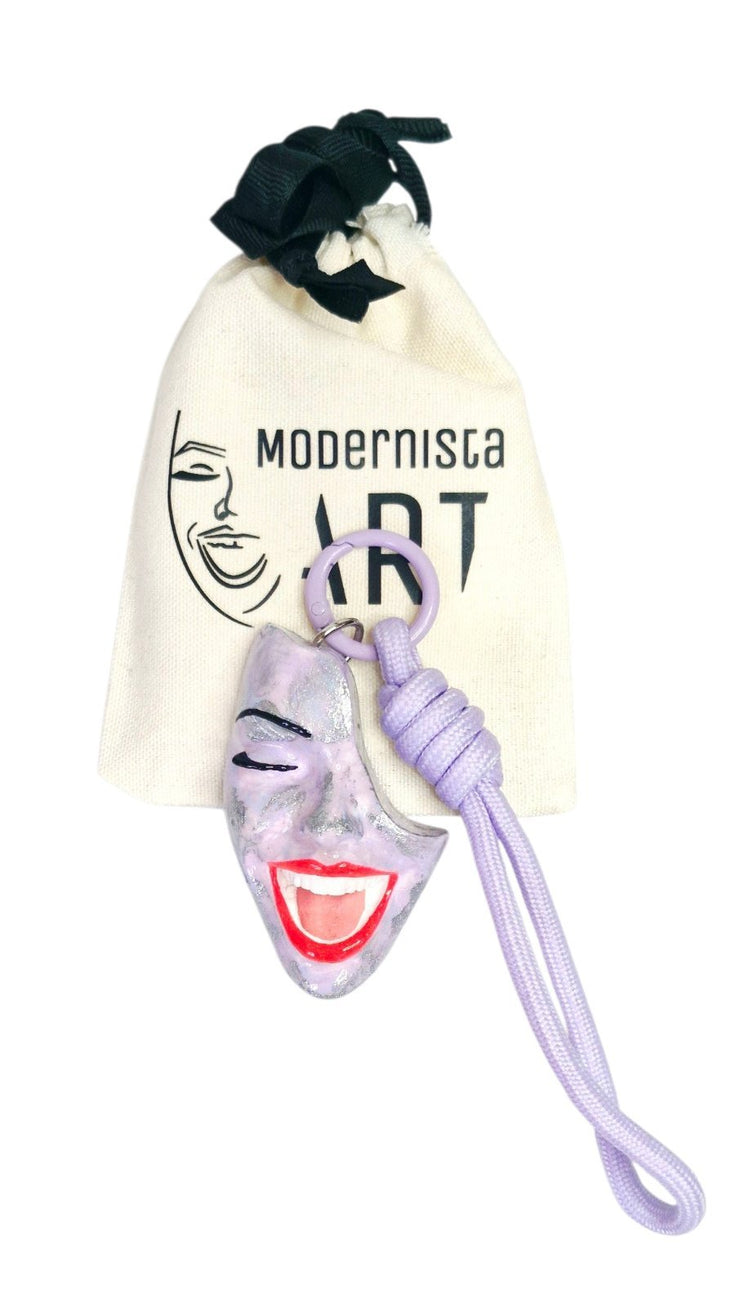 Smile Pastel Spark Keychain