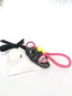 Keychain — Smile Black Shine by Modernista Art