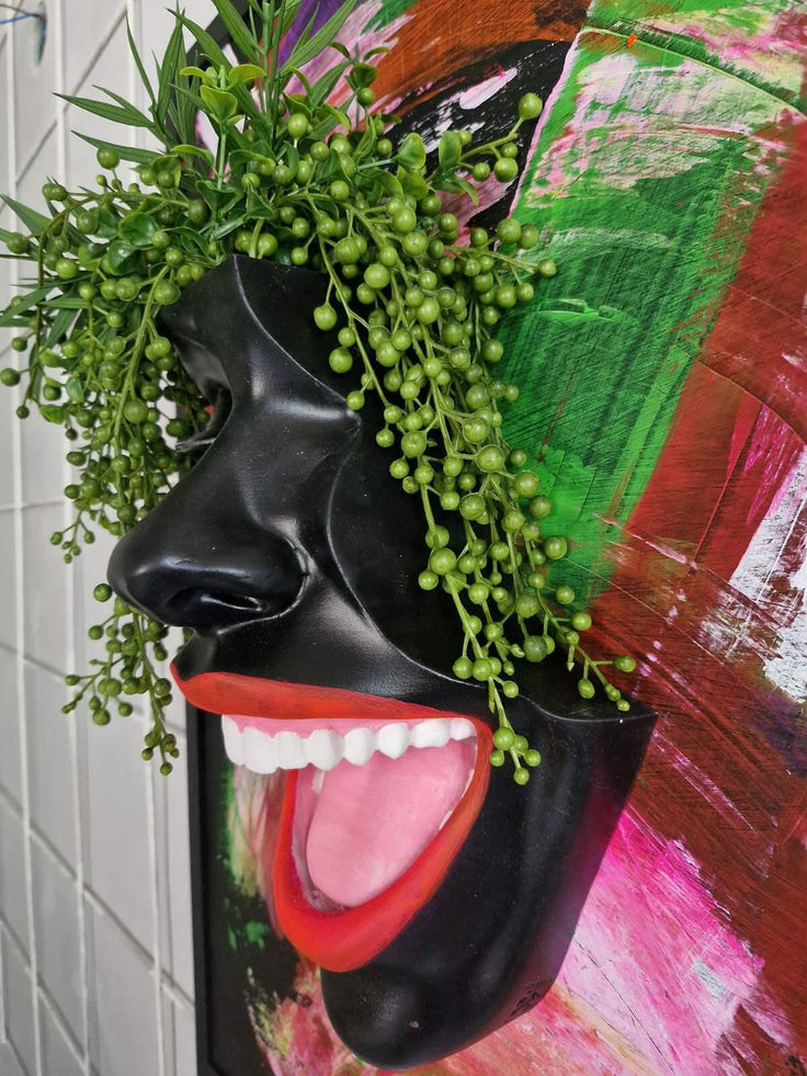 Painting — Lady Dark Smile by Modernista Art