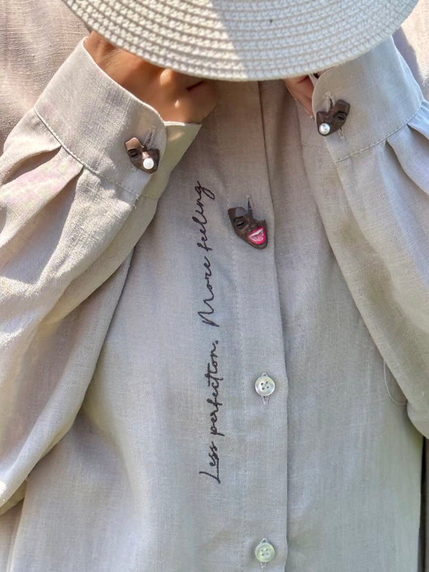 Linen Shirt – Less Perfection, More Feeling