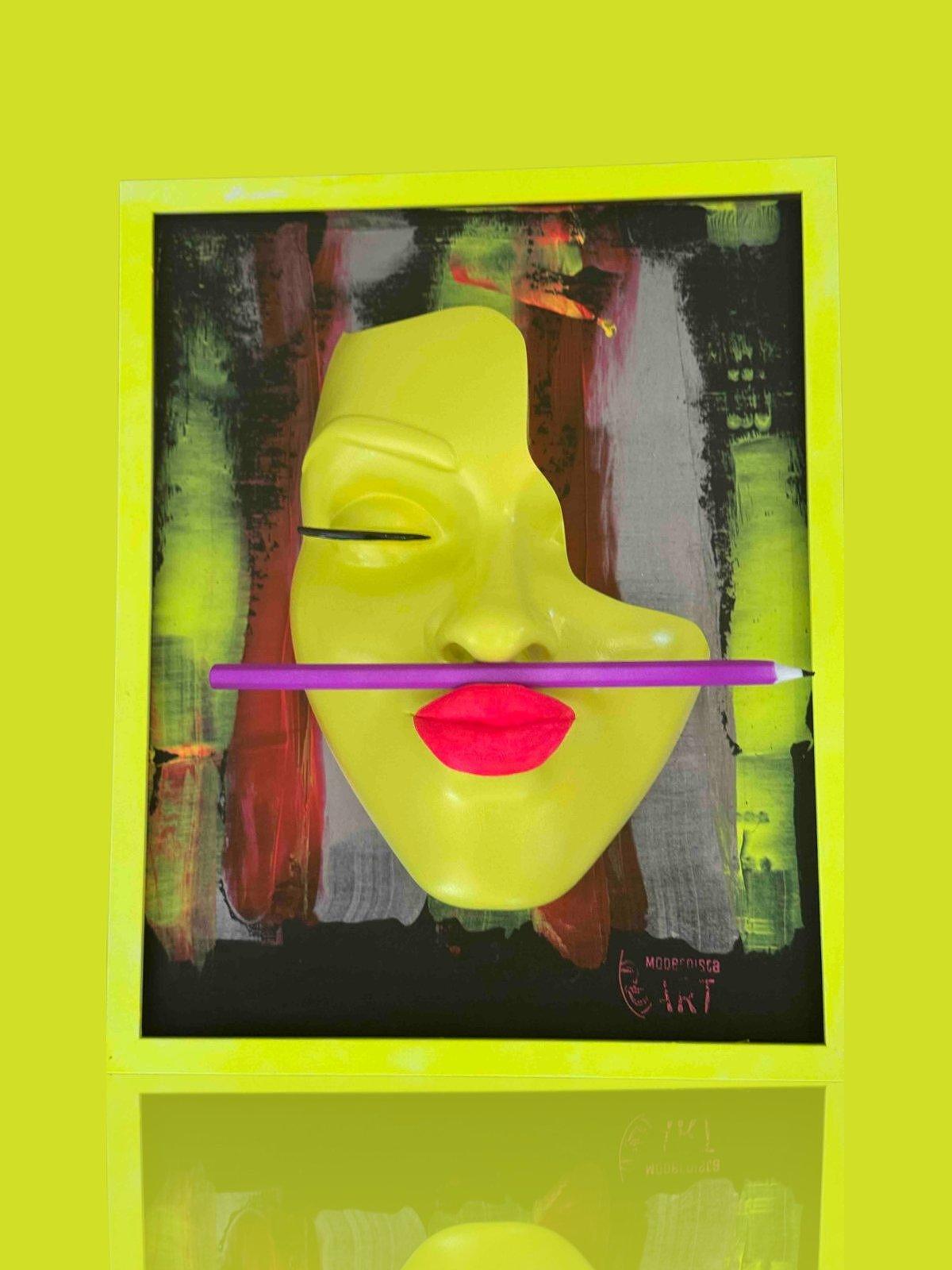 Painting — Madam Art Neon by Modernista Art