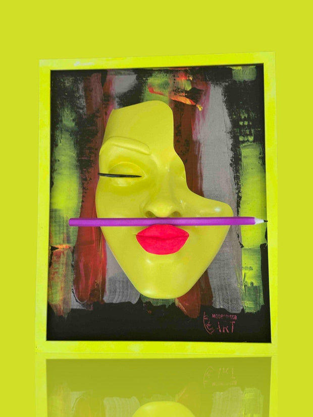 Painting — Madam Art Neon by Modernista Art