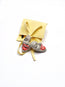 Mini Brooch — Smile Classy Beige by Modernista Art