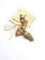 Mini Brooch — Smile Royal Gold by Modernista Art