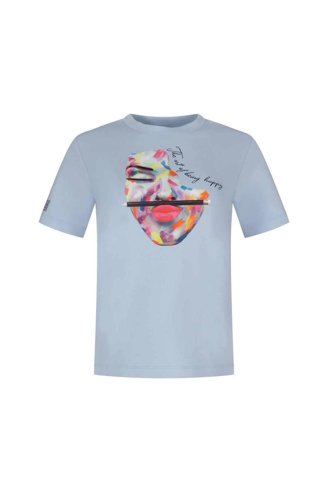 Art T-Shirt - Blue Sky Dream by Modernista Art