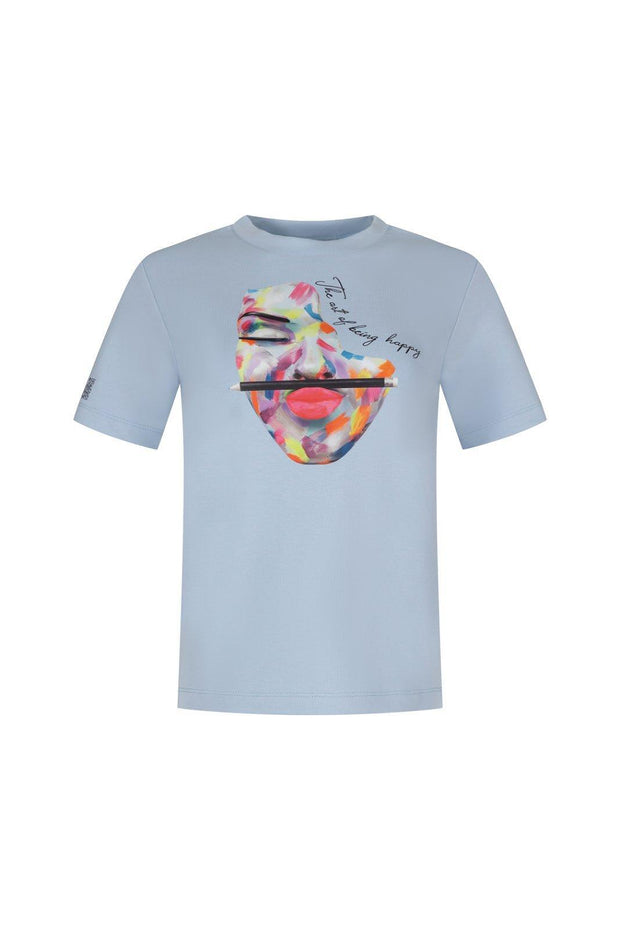 Art T-Shirt - Blue Sky Dream by Modernista Art