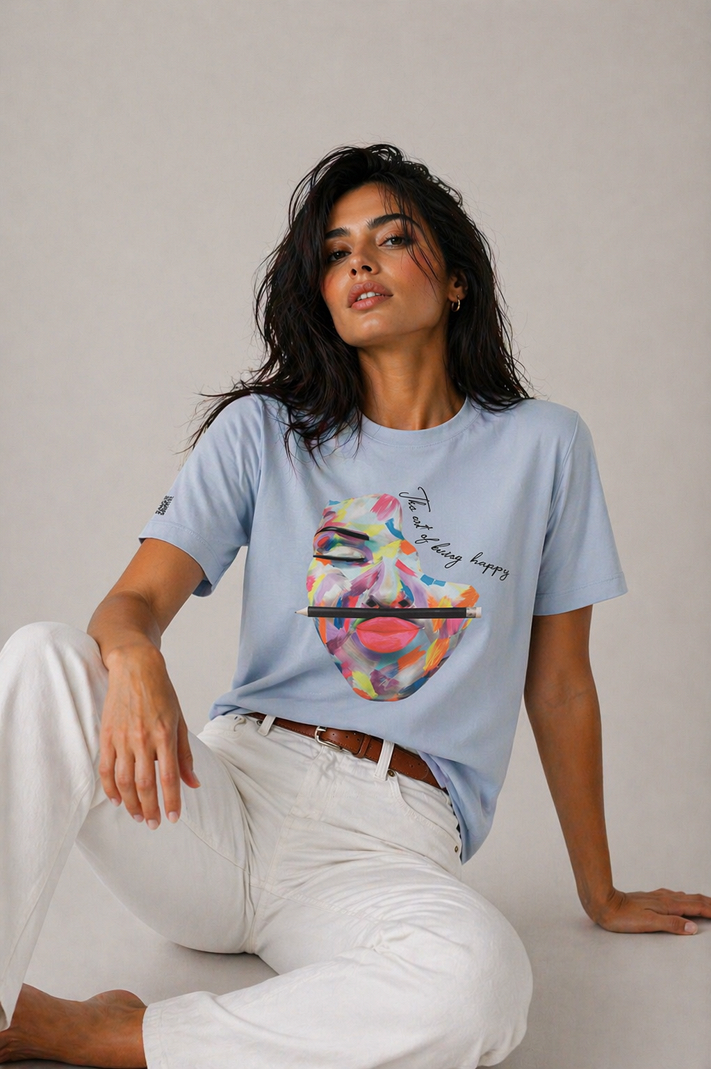 Art T-Shirt - Blue Sky Dream by Modernista Art