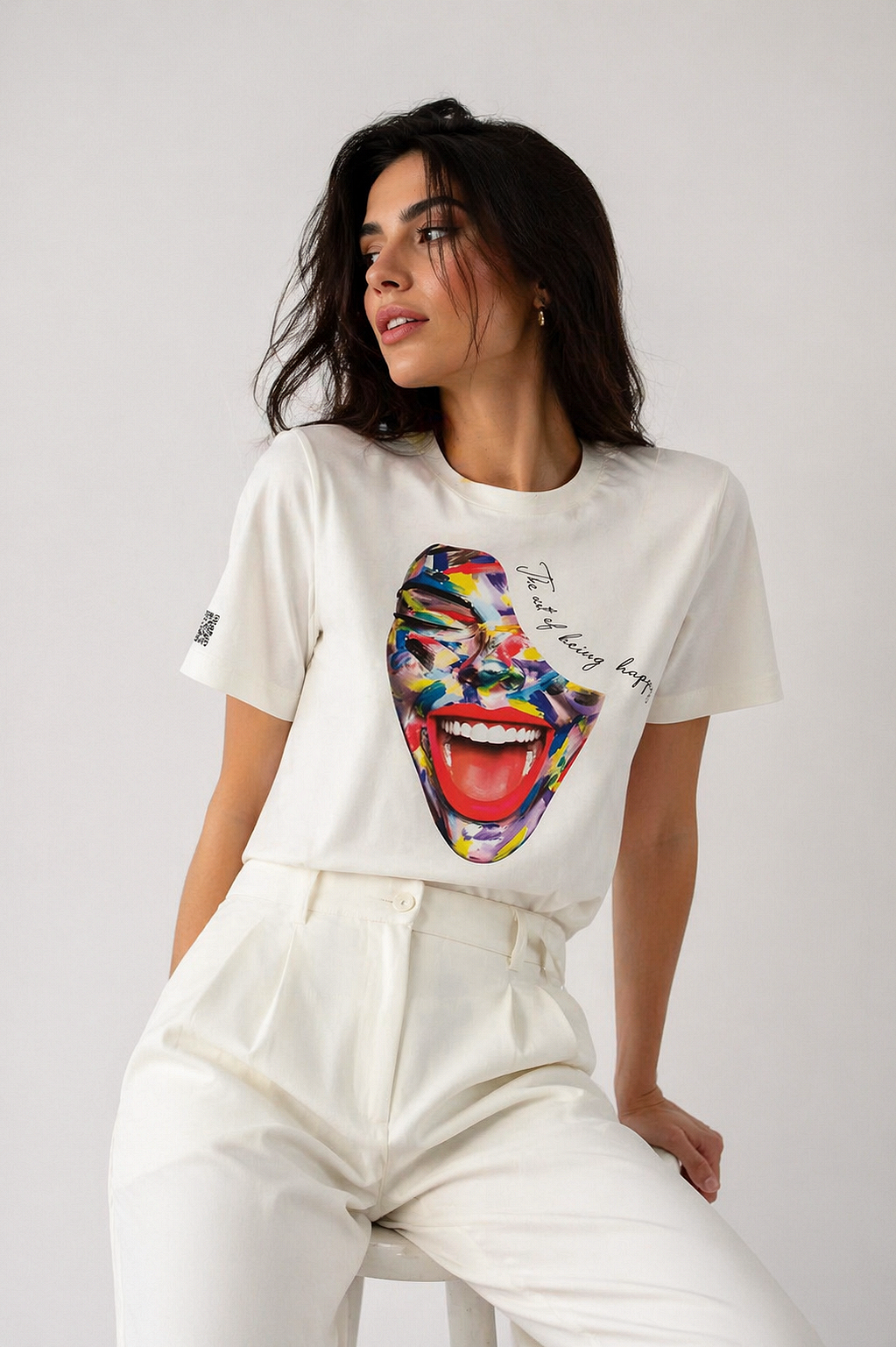 Art T-Shirt - Colorful Joy by Modernista Art