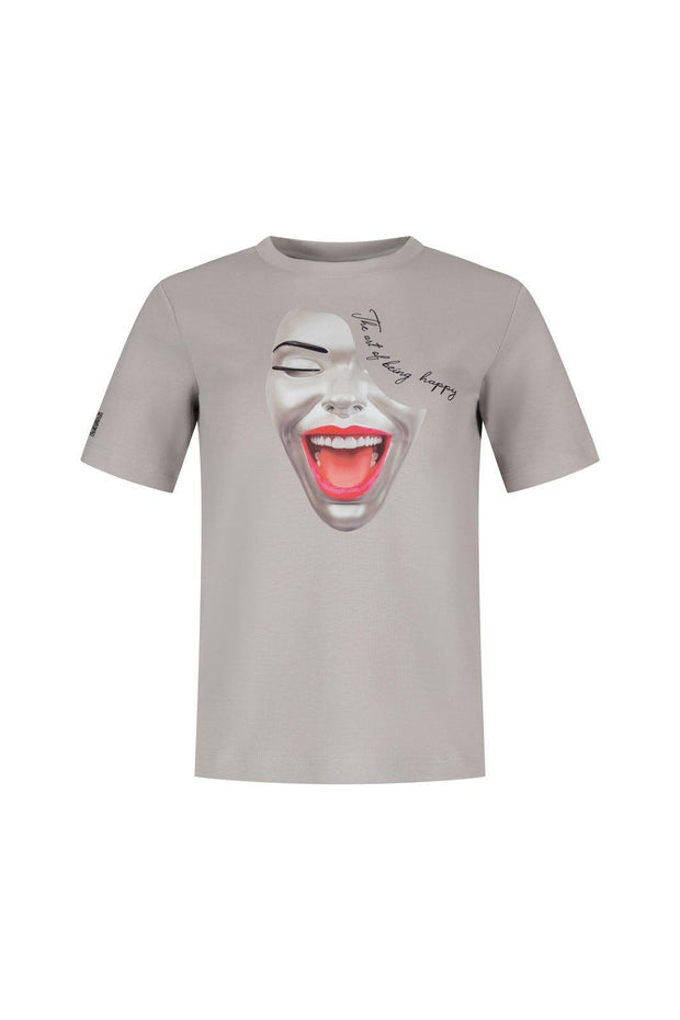 Art T-Shirt - Gray Pearl Mood by Modernista Art