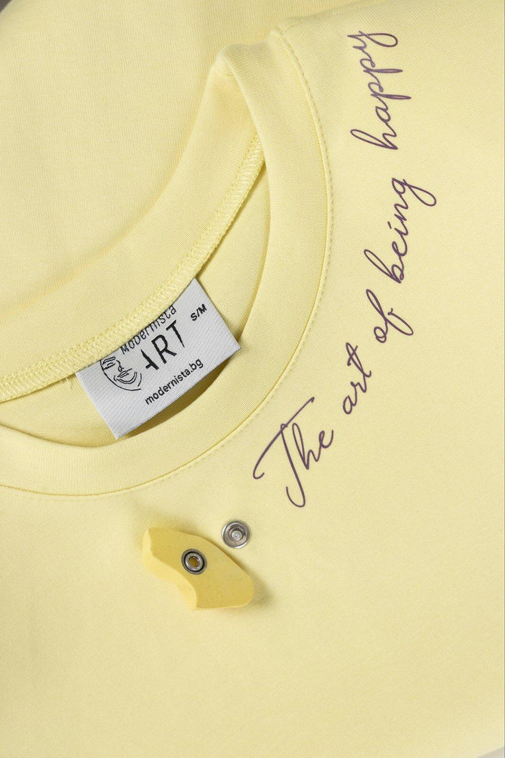 Art T-Shirt - Lemon Mood by Modernista Art