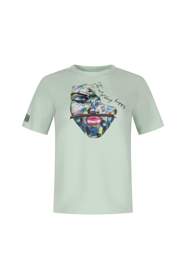 Art T-Shirt - Mint Inspiration by Modernista Art