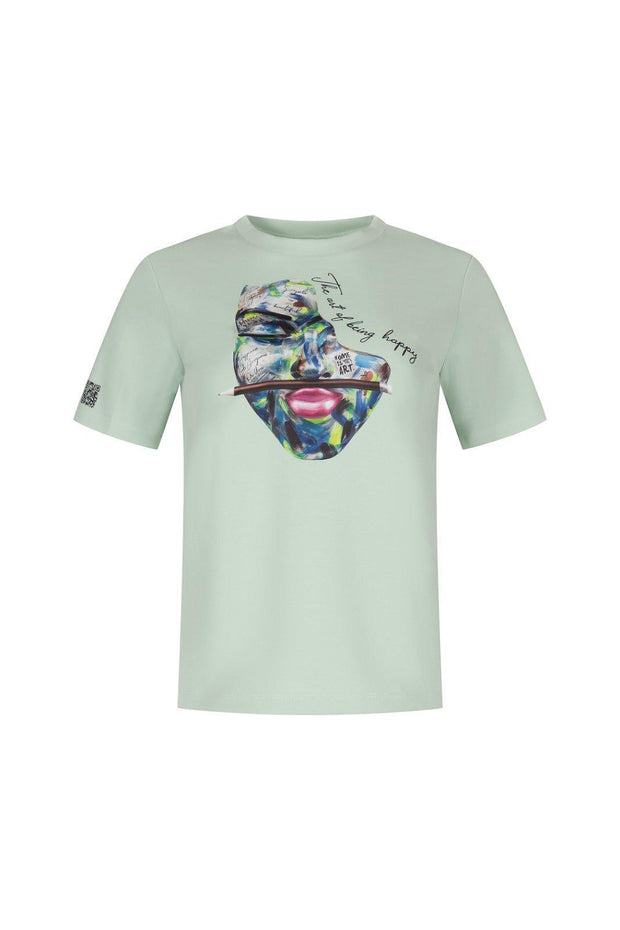Art T-Shirt - Mint Inspiration by Modernista Art