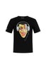 Art T-Shirt - Sound of Happiness Black Muse by Modernista Art