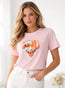 Art T-Shirt - Sound of Happiness Pink Blush by Modernista Art