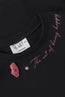 Art T-Shirt - Black Pink Smile by Modernista Art