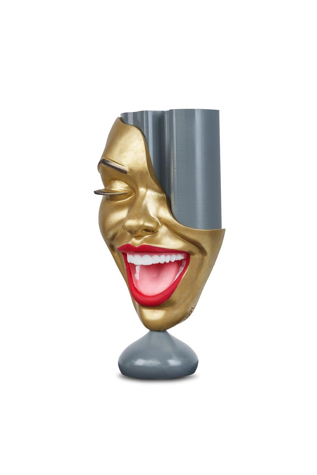 Vase — Golden Harmony by Modernista Art