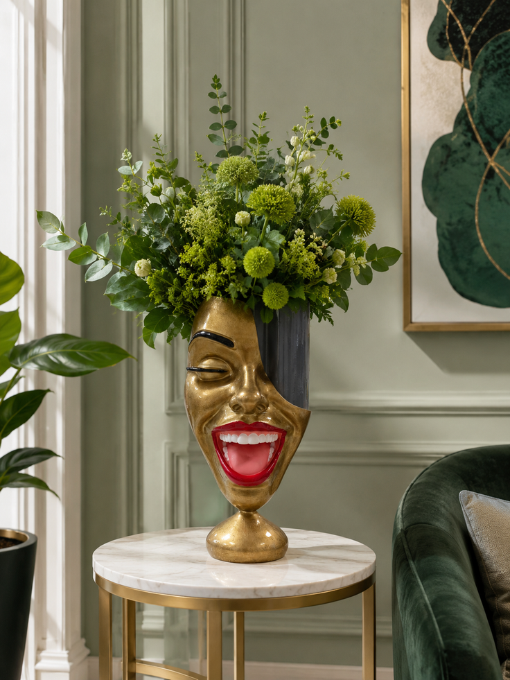 Vase — Golden Harmony by Modernista Art