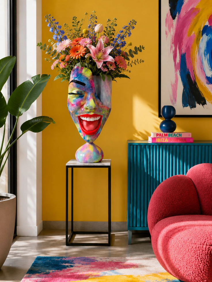 Vase — Neon Splash by Modernista Art