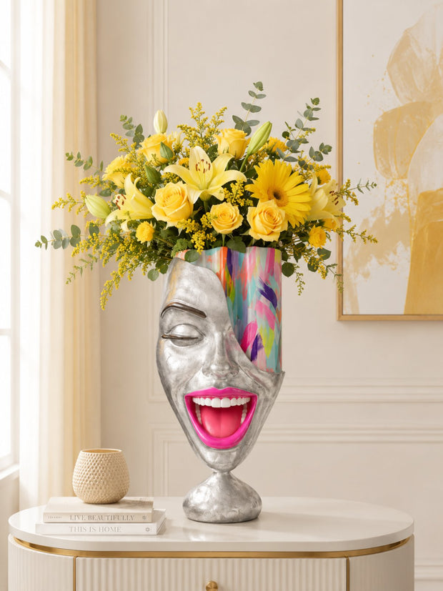 Vase — Silver Charisma by Modernista Art