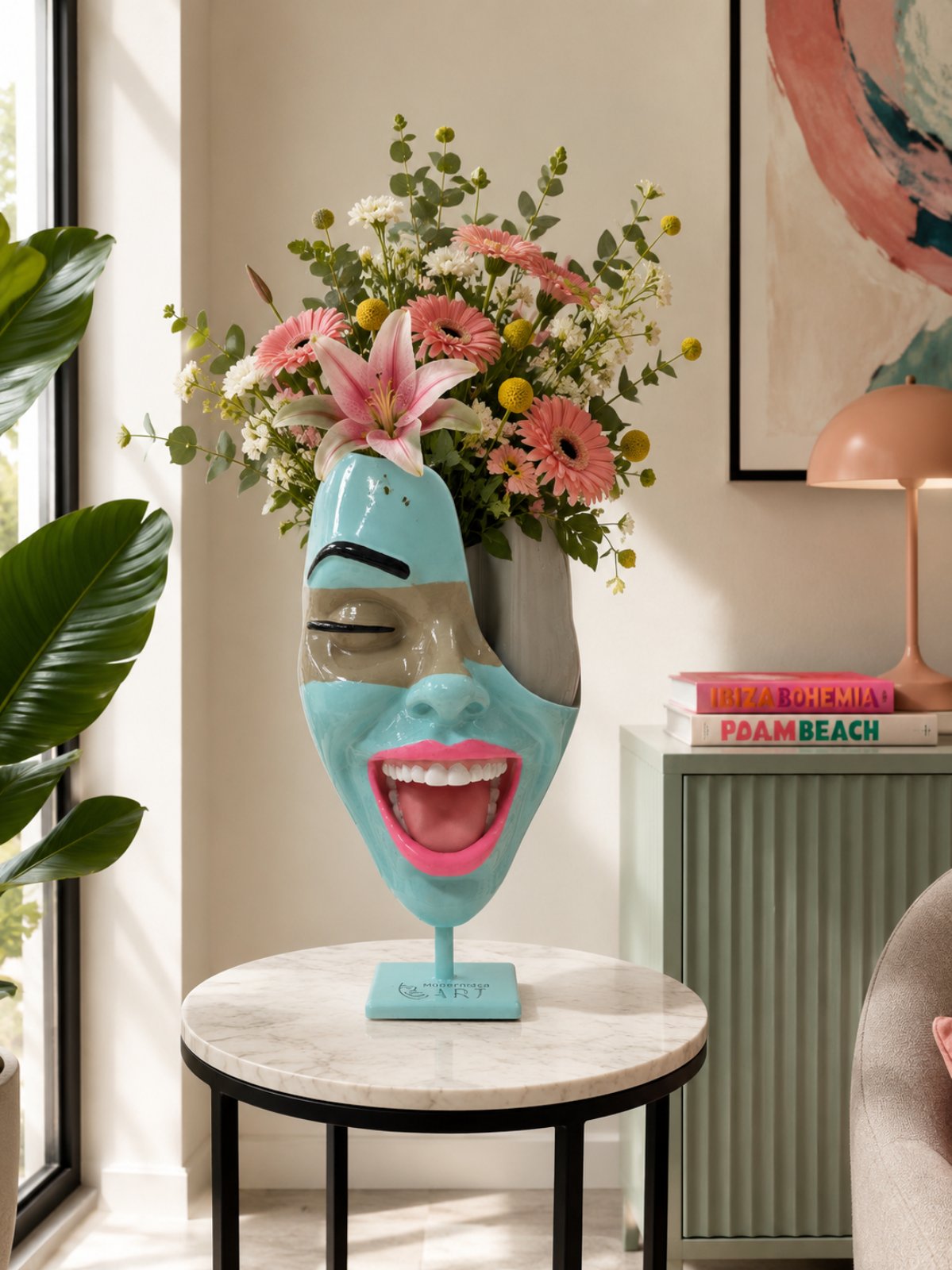 Vase — Sky Beat Smile by Modernista Art