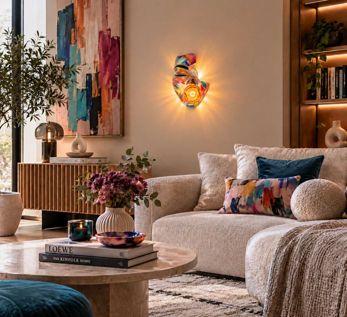 Wall Lamp 30 cm. — Color Pulse